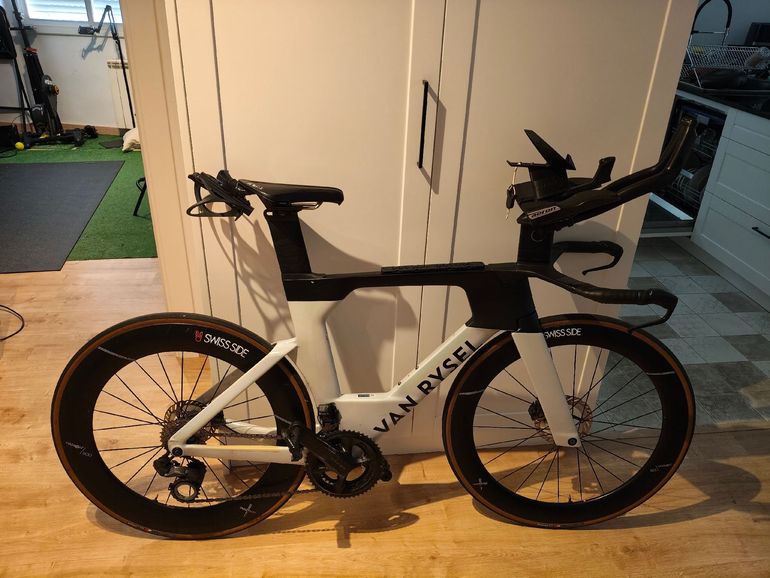 Van rysel Zeitfahrrad XCR Shimano Ultegra Di2 2025 Road & Gravel usato, Nero — immagine 7 di 7