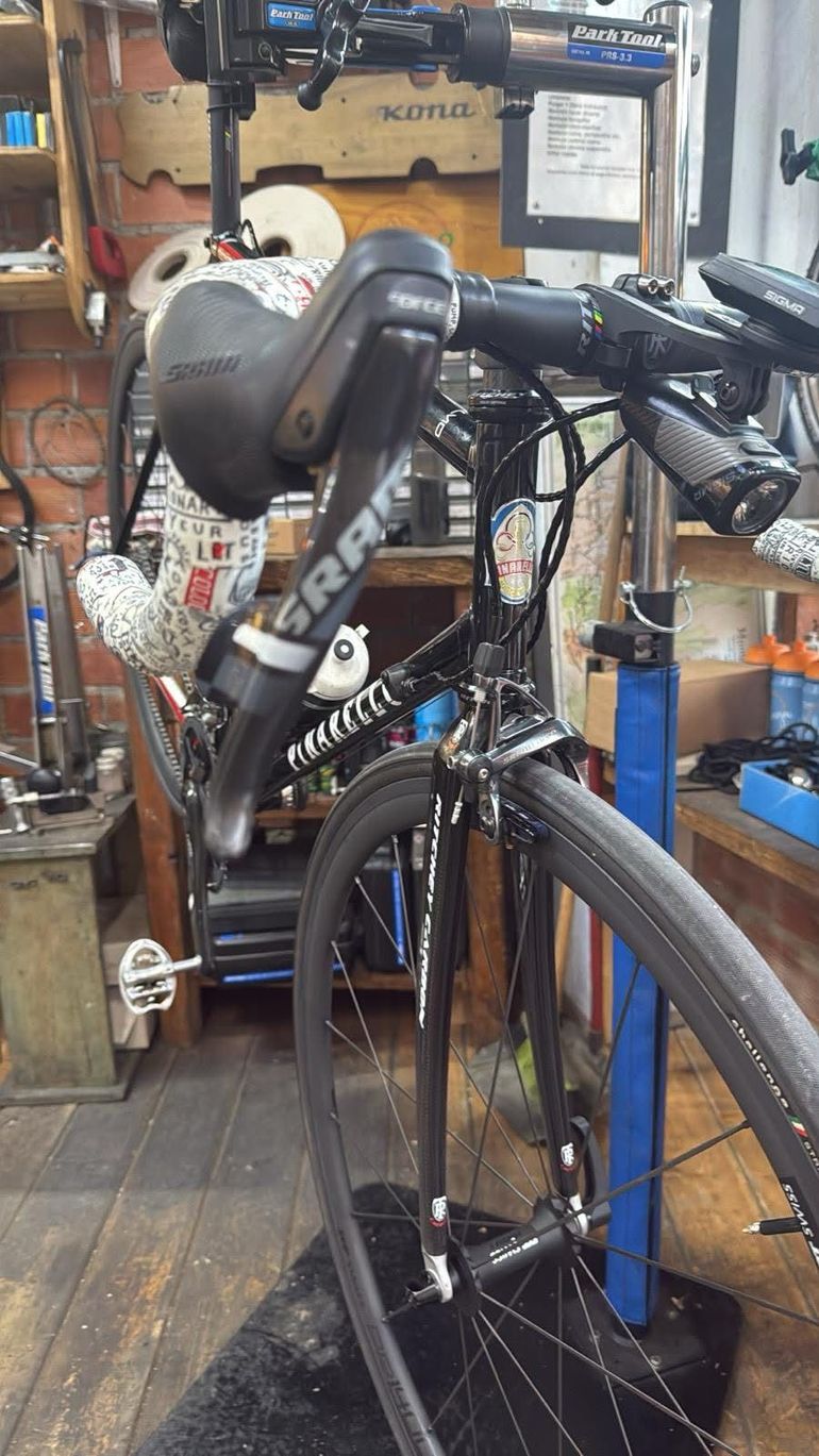 Pinarello Stelvio 1995 Road & Gravel usato, Nero — immagine 2 di 4