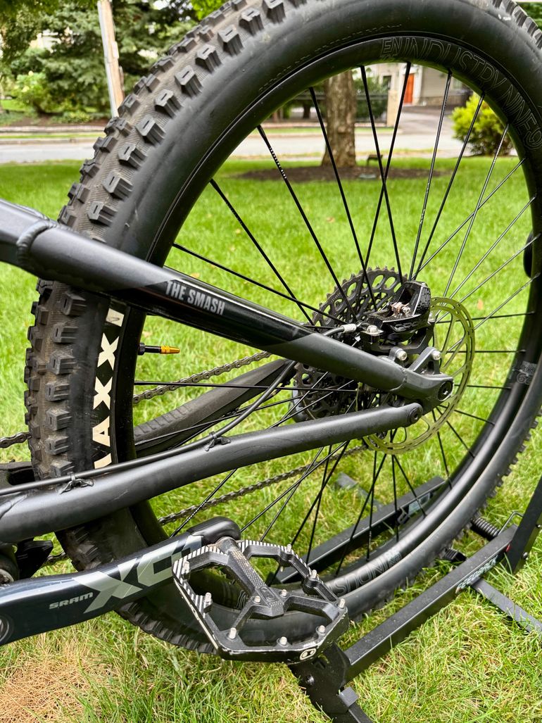 Used Guerrilla Gravity Smash SRAM X01 Eagle 2021 Mountainbike, Black — image 6 of 10