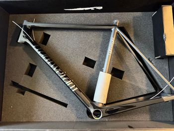 Used Lightweight Urgestalt Frameset 2021 Road & Gravel, Black — image 2 of 5