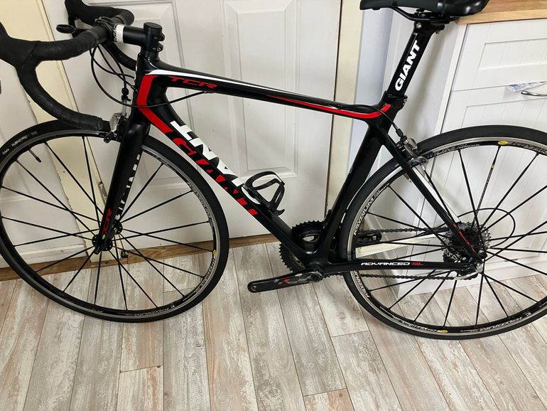 Used Giant Tcr advanced SRAM Red 2014 Road & Gravel, Black — image 2 of 8