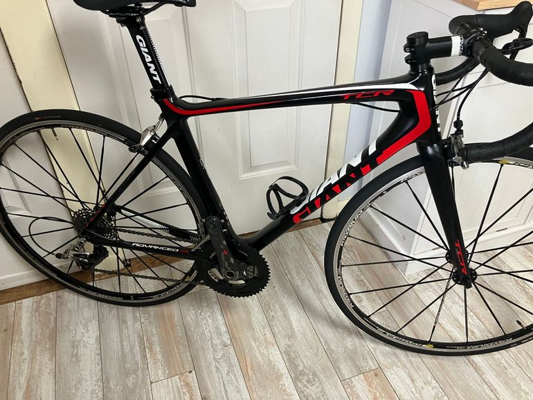 Used Giant Tcr advanced SRAM Red 2014 Road & Gravel, Black — image 5 of 8