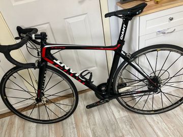 Used Giant Tcr advanced SRAM Red 2014 Road & Gravel, Black — image 1 of 8