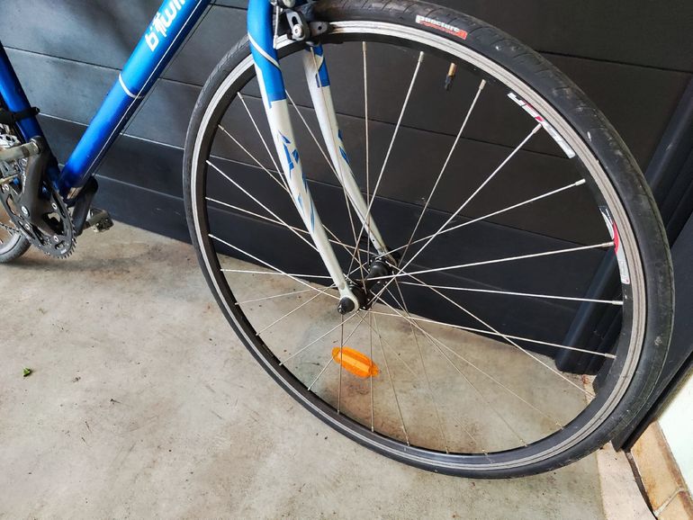 Used B’TWIN Custom Campagnolo Mirage 2008 Road & Gravel, Blue — image 5 of 10