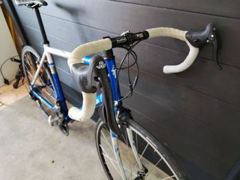 Used B’TWIN Custom Campagnolo Mirage 2008 Road & Gravel, Blue — image 6 of 10
