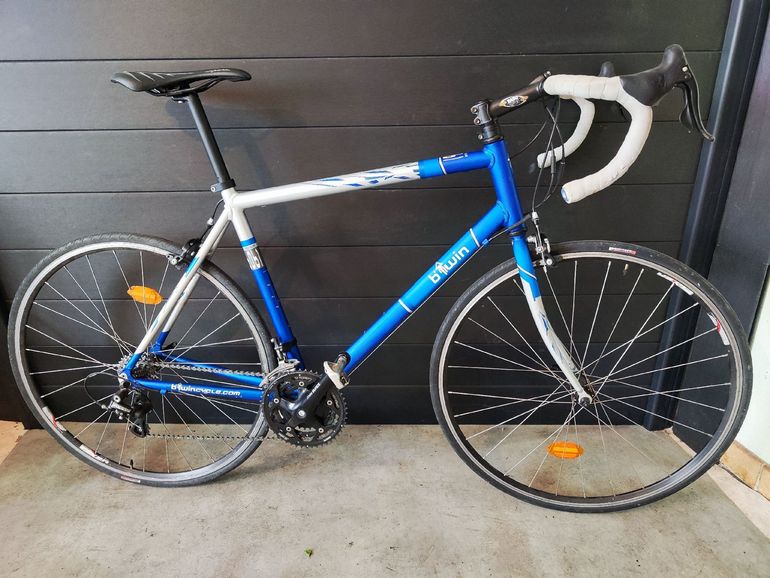 Used B’TWIN Custom Campagnolo Mirage 2008 Road & Gravel, Blue — image 10 of 10