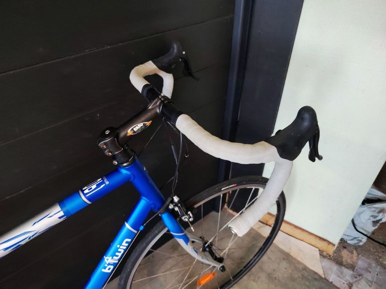 Used B’TWIN Custom Campagnolo Mirage 2008 Road & Gravel, Blue — image 7 of 10