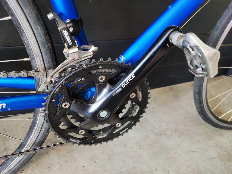 Used B’TWIN Custom Campagnolo Mirage 2008 Road & Gravel, Blue — image 2 of 10