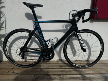 Used Giant Propel Advanced 1 2017 2017 Road & Gravel, Blue — image 1 of 5
