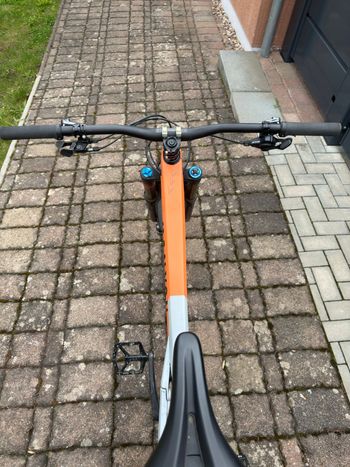 Gebrauchtes Canyon Strive CFR 2023 2023 Mountainbike, Orange, 29 — Bild 6 von 7