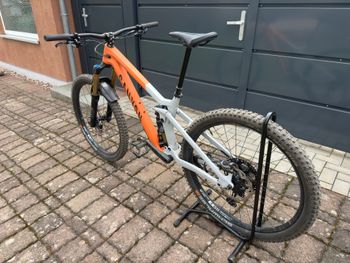 Gebrauchtes Canyon Strive CFR 2023 2023 Mountainbike, Orange, 29 — Bild 5 von 7