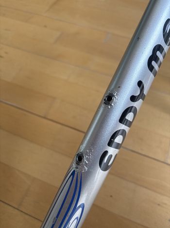 Used Eddy Merckx Custom Frameset 1999 Road & Gravel, Light Gray — image 8 of 12