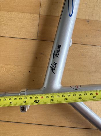 Used Eddy Merckx Custom Frameset 1999 Road & Gravel, Light Gray — image 12 of 12