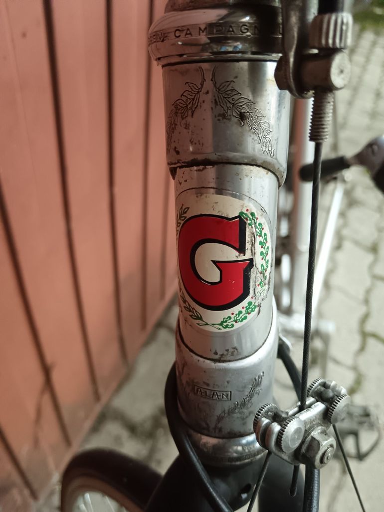 Used Alan Custom Campagnolo Record 1985 Road & Gravel, Light Gray — image 5 of 11