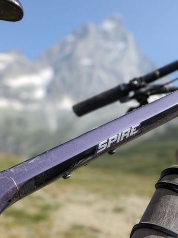 Transition Custom Frameset 2022 Mountainbike usato, Viola — immagine 3 di 4