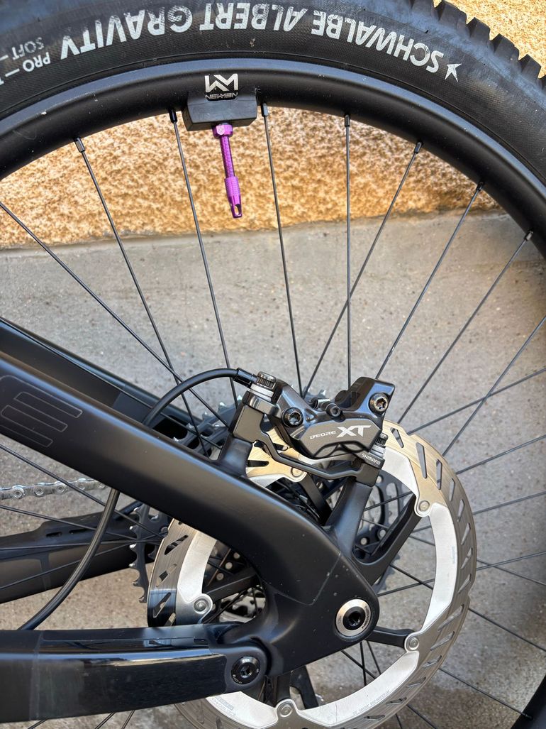 Used CUBE Ams Shimano Deore XT Di2 2026 Mountainbike, Black — image 10 of 12