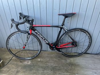 Used Focus Izalco Shimano Dura Ace Di2 2016 Road & Gravel, Red — image 9 of 13