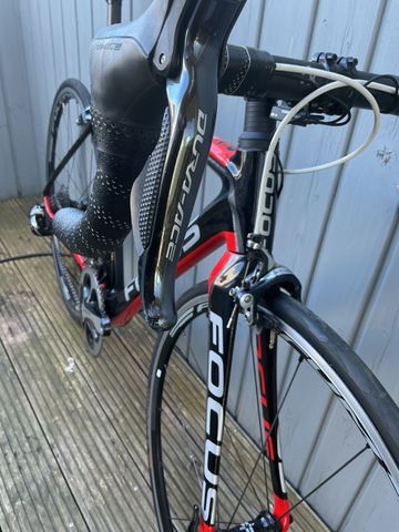 Used Focus Izalco Shimano Dura Ace Di2 2016 Road & Gravel, Red — image 8 of 13