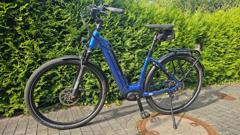 Gebrauchtes Flyer eBike - Flyer Gotour 6 7.23 Tiefeinsteiger Wave 49 M 625Wh Bosch Enviolo blau 2020 Urban & Touring