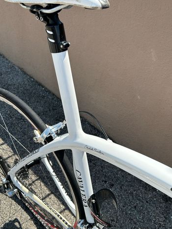 Used Cavalera Custom Campagnolo Centaur 2015 Road & Gravel, White — image 8 of 12