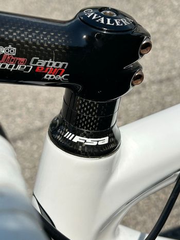 Used Cavalera Custom Campagnolo Centaur 2015 Road & Gravel, White — image 11 of 12