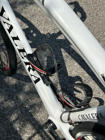 Used Cavalera Custom Campagnolo Centaur 2015 Road & Gravel, White — image 9 of 12