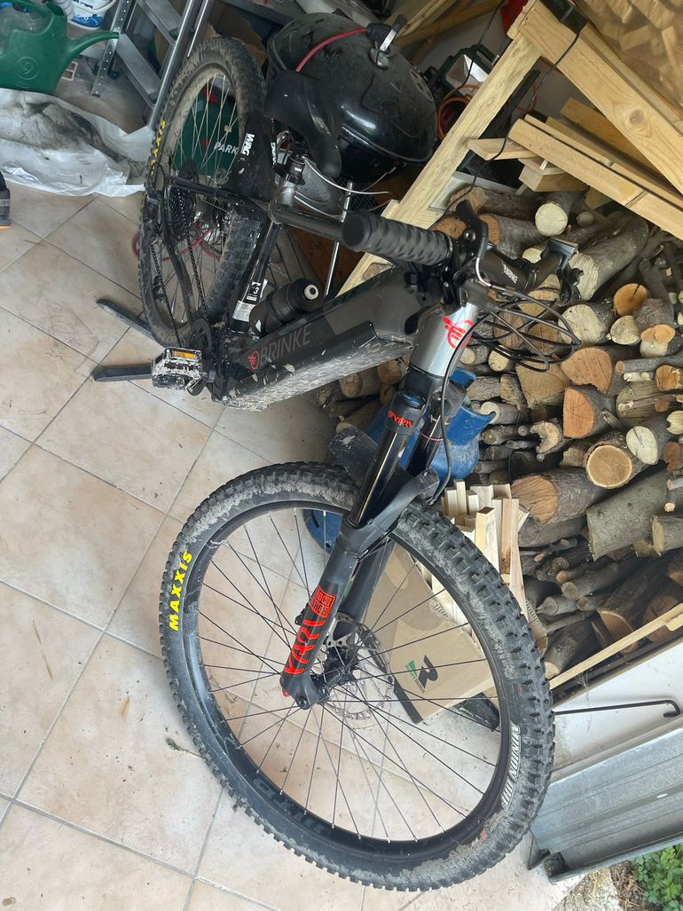 Brinke Custom Shimano SLX 2025 Mountainbike usato, Grigio chiaro — immagine 5 di 5