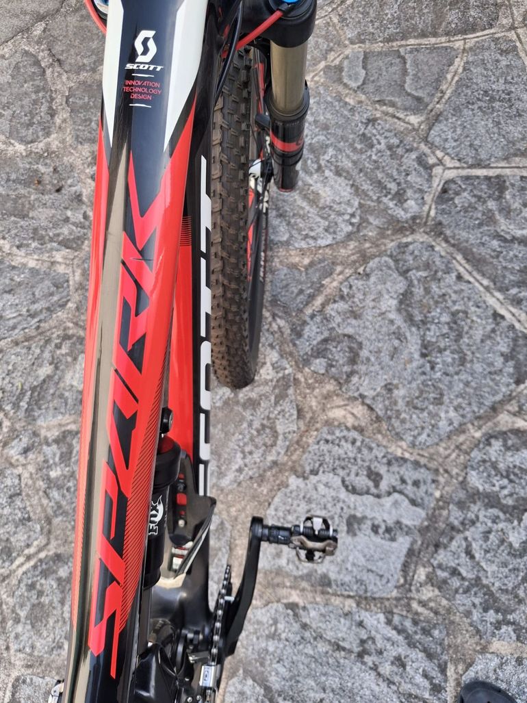 Gebrauchtes Scott Spark Shimano Deore XT 2014 Mountainbike, Schwarz — Bild 2 von 5
