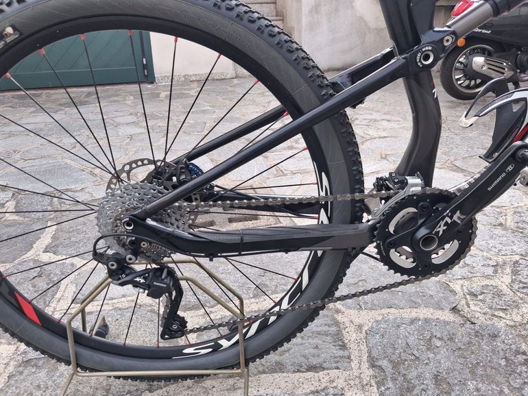 Gebrauchtes Scott Spark Shimano Deore XT 2014 Mountainbike, Schwarz — Bild 4 von 5