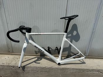 Used No brand Custom Frameset 2024 Road & Gravel, White — image 2 of 4