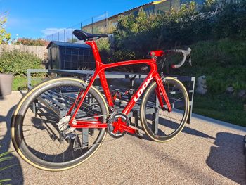 Used Look 695 Shimano Ultegra 2012 Road & Gravel, Red — image 3 of 3