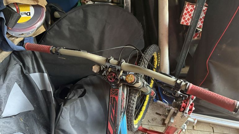 Gebrauchtes YT Industries Tues SRAM X0 2020 Mountainbike, Blau — Bild 11 von 12