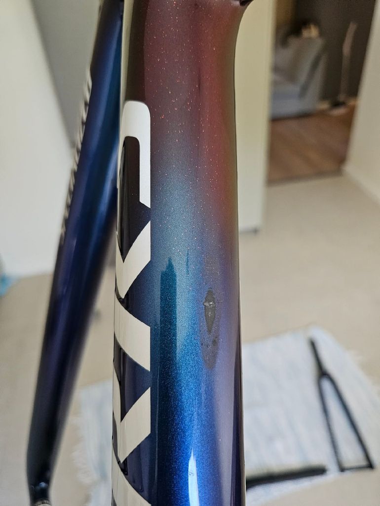 Used Specialized Tarmac Frameset 2024 Road & Gravel, Blue — image 4 of 4