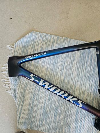 Used Specialized Tarmac Frameset 2024 Road & Gravel, Blue — image 2 of 4