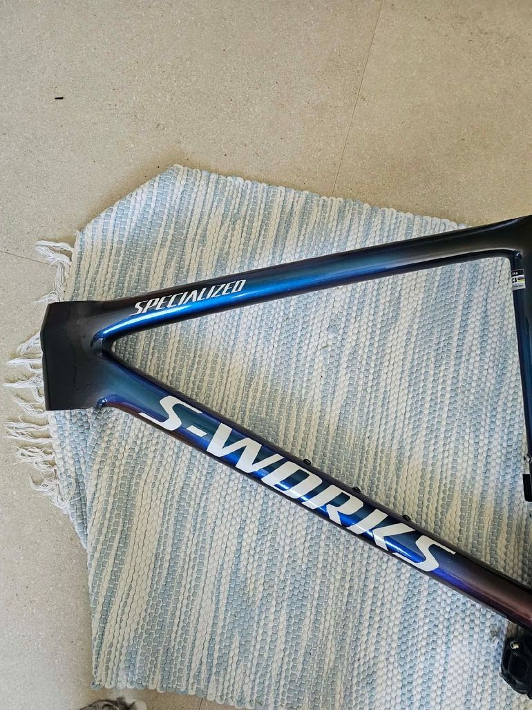 Used Specialized Tarmac Frameset 2024 Road & Gravel, Blue — image 2 of 4
