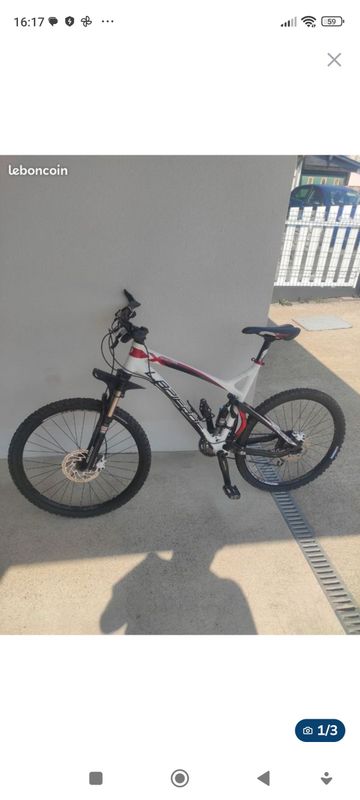 Used Lapierre X-Control 227 2018 2018 Mountainbike, White, 27.5 — image 3 of 3