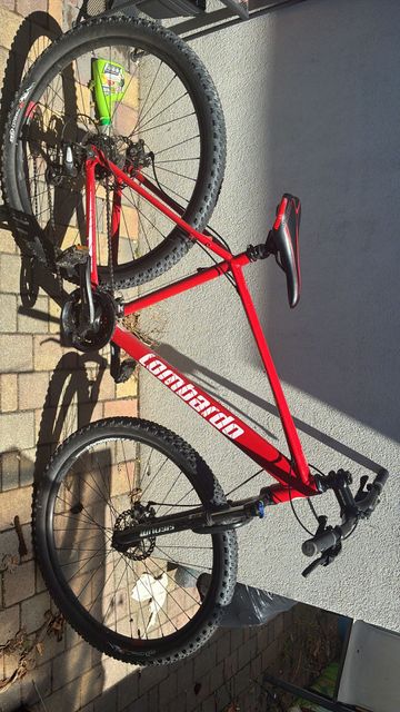 Gebrauchtes LOMBARDO Mozia 35cm Hard Tail Front Suspension Alloy Mountain Bike 2022 2022 MTB