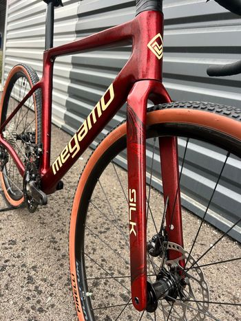 Megamo SILK 08 2025 2025 Road & Gravel usato, Rosso — immagine 3 di 11