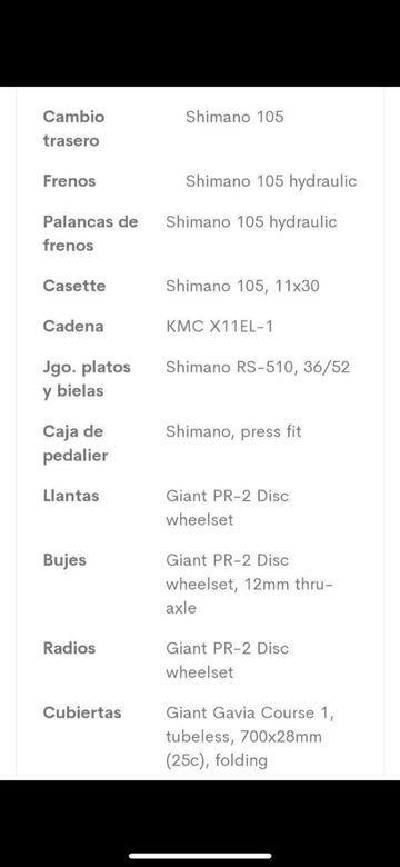 Brugt Giant TCR Advanced 2 Disc Pro Compact 2020 2020 Road & Gravel — billede 5 af 6