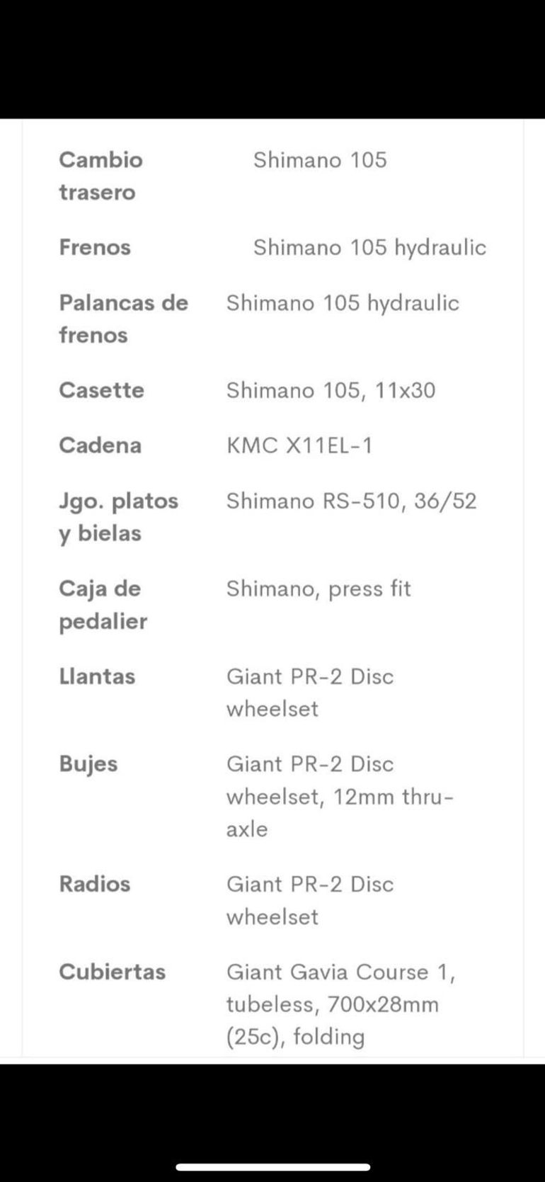 Brugt Giant TCR Advanced 2 Disc Pro Compact 2020 2020 Road & Gravel — billede 5 af 6