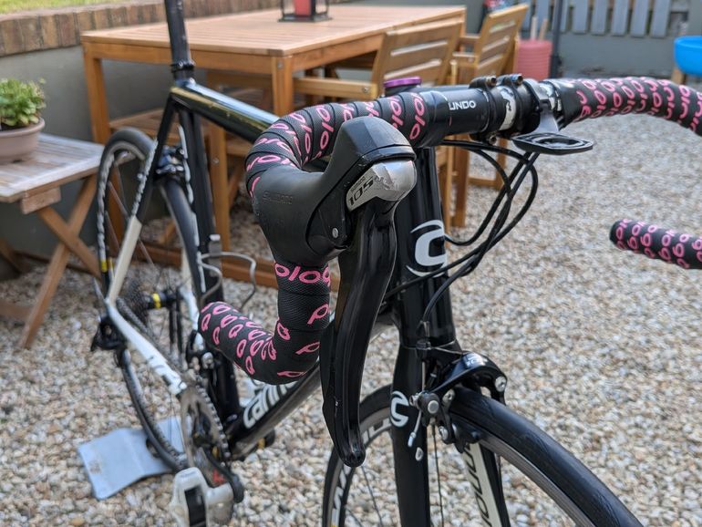 Gebrauchtes Cannondale Caad Shimano 105 2011 Road & Gravel, Schwarz — Bild 7 von 8
