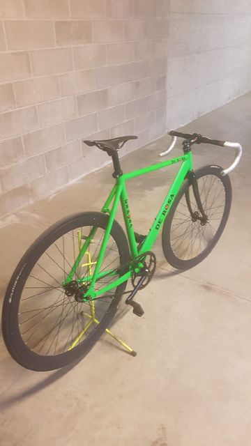 Used De Rosa Custom Campagnolo Veloce 2000 Road & Gravel, Green — image 3 of 4