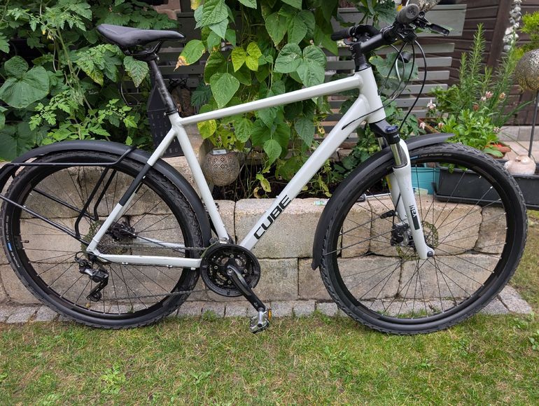 Gebrauchtes CUBE NATURE PRO 2021 2021 Urban, Hellgrau — Bild 2 von 9