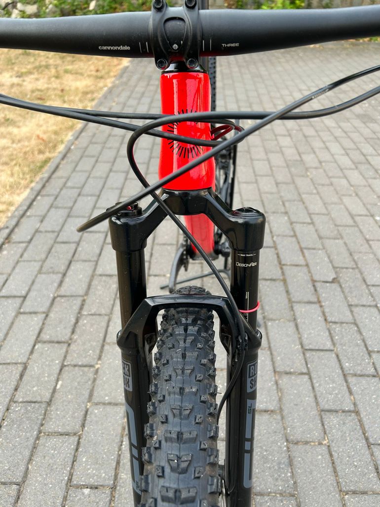 Cannondale Scalpel Shimano Deore XT 2023 Mountainbike usato, Rosso — immagine 9 di 12