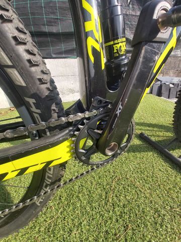 Gebrauchtes Scott Spark Shimano Deore XT 2018 Mountainbike, Grün, 29 — Bild 2 von 8