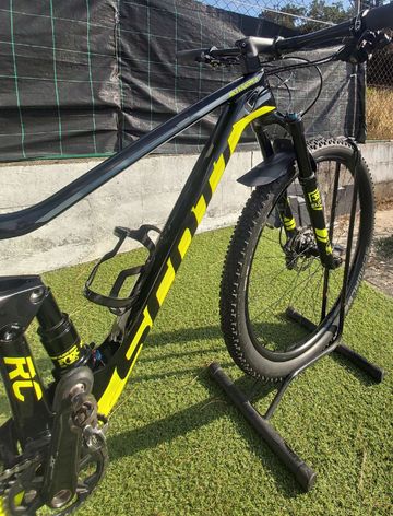 Gebrauchtes Scott Spark Shimano Deore XT 2018 Mountainbike, Grün, 29 — Bild 3 von 8