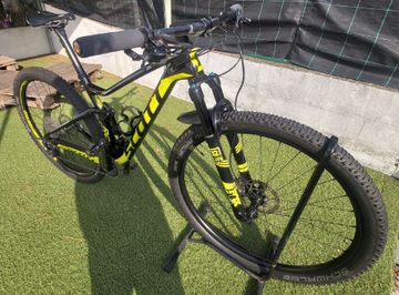 Gebrauchtes Scott Spark Shimano Deore XT 2018 Mountainbike, Grün, 29 — Bild 4 von 8