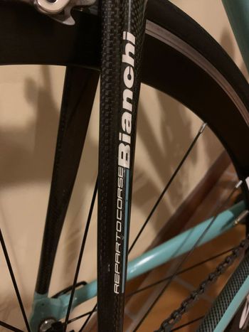 Bianchi Infinito Shimano Dura Ace 2007 Road & Gravel usato, Verde — immagine 14 di 16