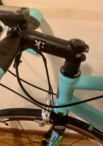 Used Bianchi Infinito Shimano Dura Ace 2007 Road & Gravel, Green — image 7 of 12