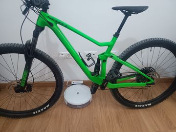Used Scott Spark 970 2021 2021 Mountainbike, Green, 29 — image 2 of 6